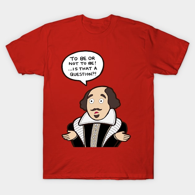 Shakespeare T-Shirt by evannave